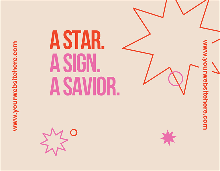 A Star. A Sign. A Savior.