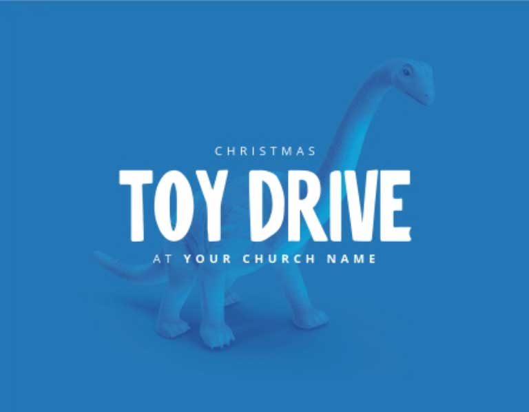 Blue Toy Drive